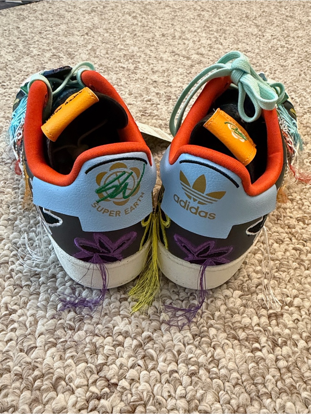 adidas super earth Sneakers – Green/Black/Orange - Picture 2 of 5